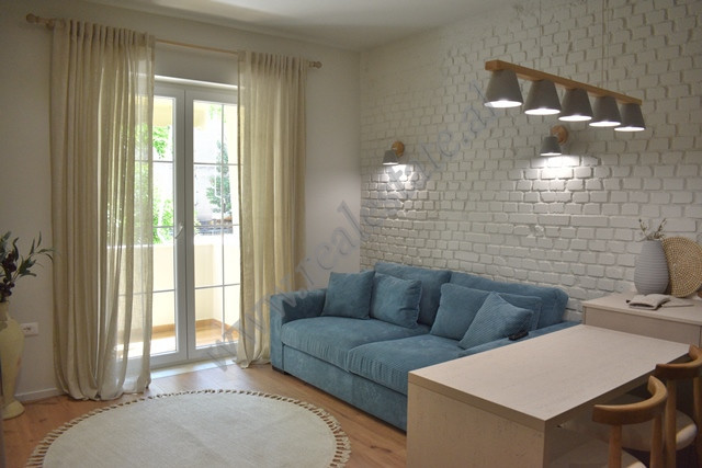 Modern two bedroom apartment for rent in Vangjush Furxhi Street, in the Myslym Shyri area, in Tirana